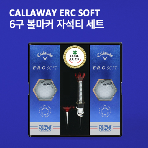 New 캘러웨이 트리플트랙 erc soft 6구 + 볼