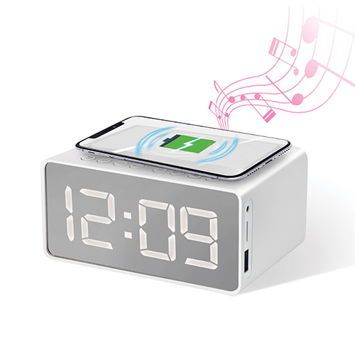 코시 지젤 블루투스 스피커 (15W 무선충전 / LED