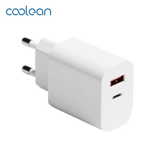 쿨린 25W 2포트 초고속 충전기 225 