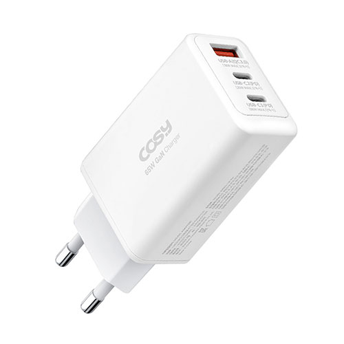 코시 썬더 65W (PD+QC3.0) Gan 충전기