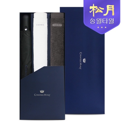 송월 40수 포인트40 타올 200g + CM 2단 빗