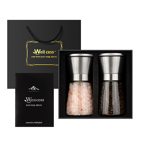 웰세스 WG-202S 히말라야 핑크솔트 블랙페퍼 그라인