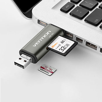 VENTION USB3.0 3in1 멀티 카드리더기 C