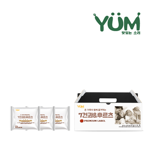 YUM 7견과 후르츠 25봉