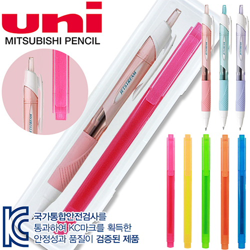 uni제트스트림150 파스텔 0.5mm + 스타 사각 