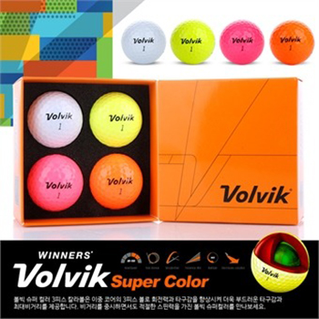 [볼빅]SUPER COLOR 4구 