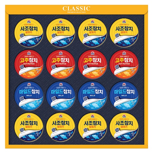프리미엄 참치스페셜 2호 사조참치 선물세트 (쇼핑백증정