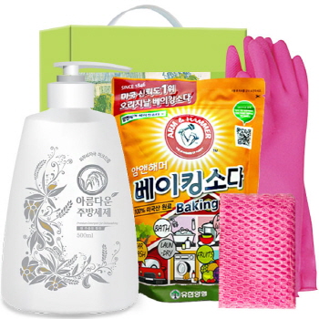 친환경 아름다운주방세제500펌프 베이킹소다500리필 고