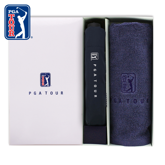PGA 3단수동 무지+150g면사타올 세트