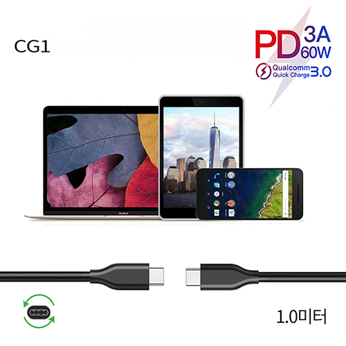 EZ CG1 USB 3.0 Type C-C 충전 케이블