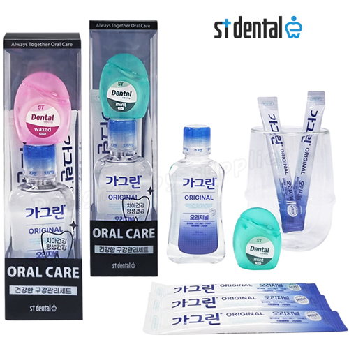 오랄케어 치과용 스펀지치실50+가그린100ml 9호 구