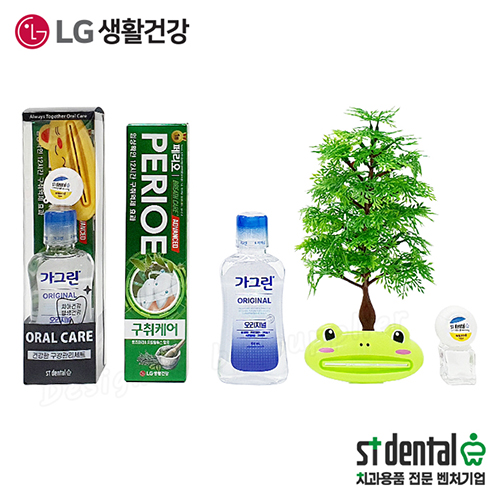 페리오치약100g 오랄케어3호 치실 가그린100ml 선