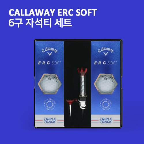 New 캘러웨이 트리플트랙 erc soft 6구 + 자