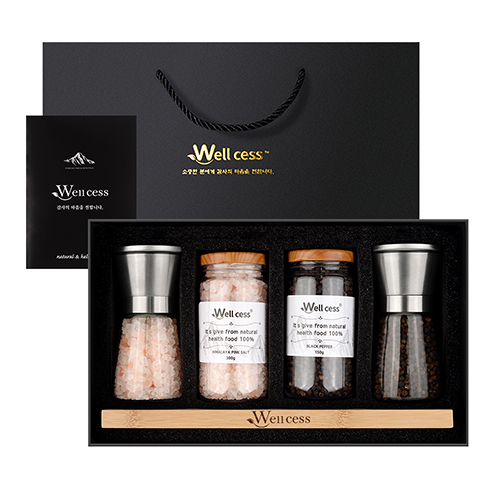 웰세스 WG-205S 히말라야 핑크솔트 블랙페퍼 그라인