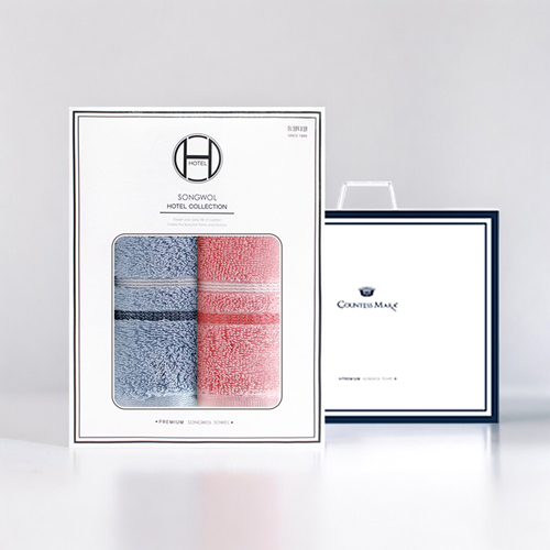 [송월타올] 호텔수건 루시아 180g 2p 선물세트(쇼